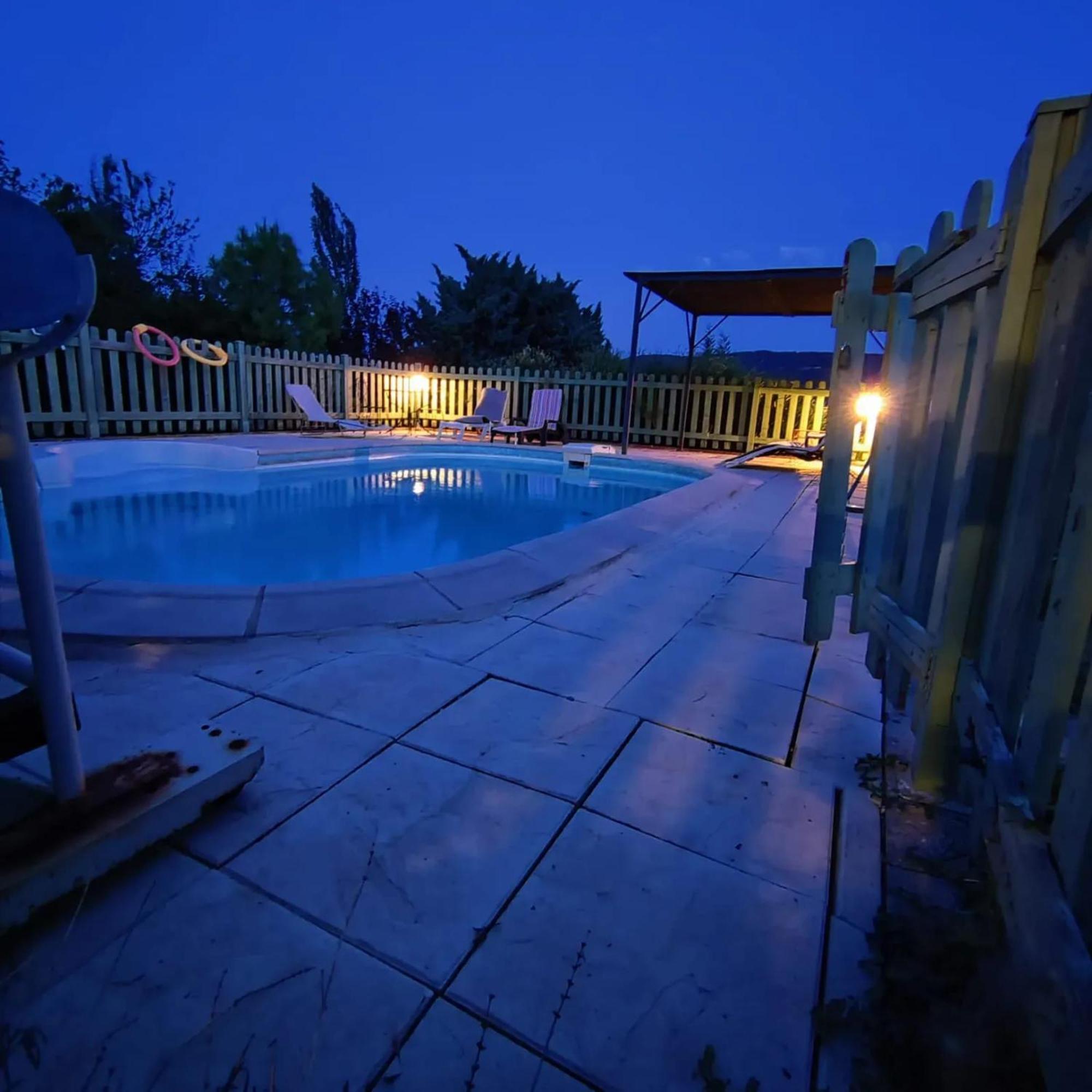 Maison Paisible A Veyras Avec Piscine Privee Et Vue Montagne Eksteriør bilde